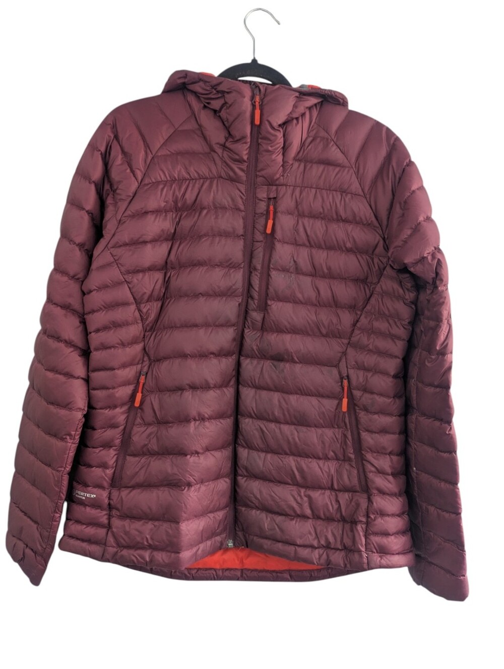 Rab Burgundy Microlight Alpine Down Jacket